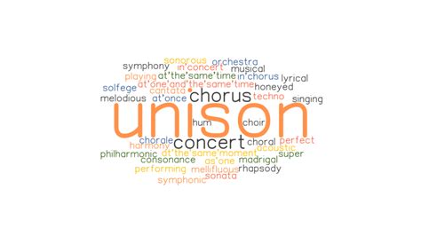 what is the definition of unison